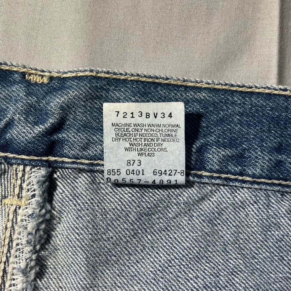 Levi's Jeans 550 Mens 36x30 Blue Denim Relaxed Fit Vintage 90s Style